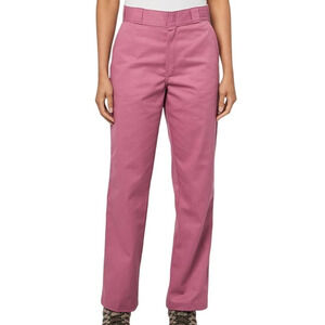 Dickies Women's 874 The Original Work Pant Pink Size 4 Regular Straight Leg